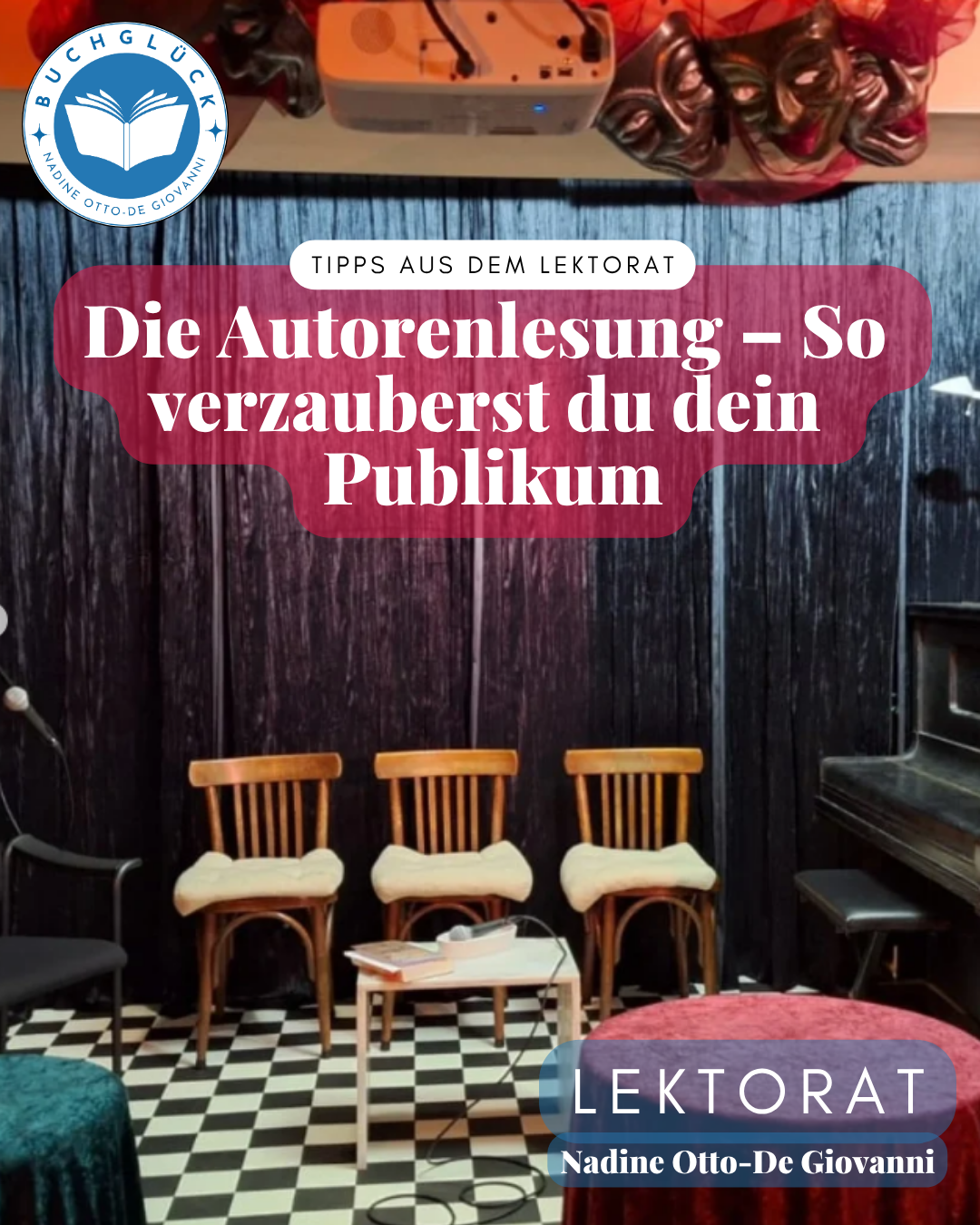 Die Autorenlesung – 5 Tipps für ein unvergessliches Event